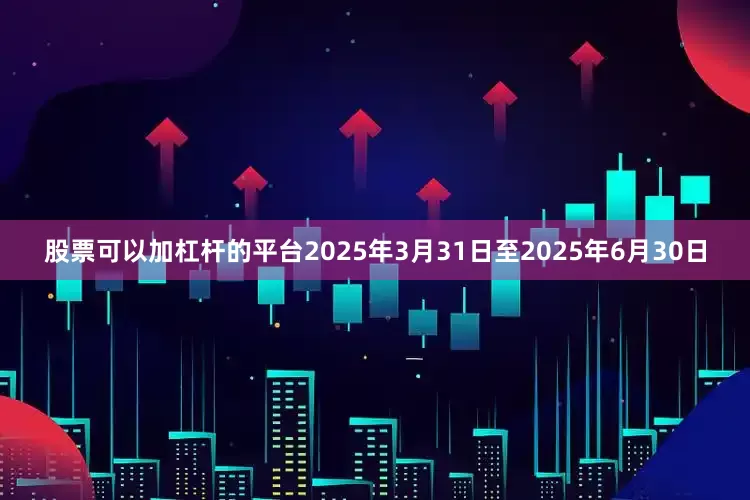 股票可以加杠杆的平台2025年3月31日至2025年6月30日